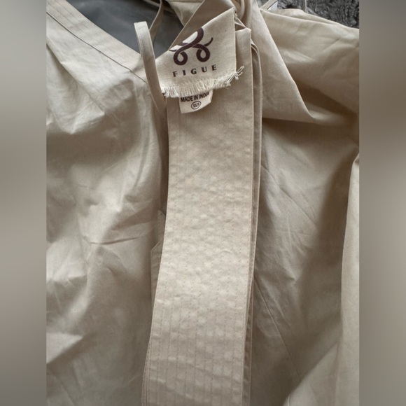 Figue Ada Belted Tiered Ruffle Midi Dress - Picture 9 of 13